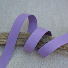 Plain bias tape 20 mm - Mauve 36